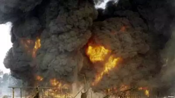 Another militant group blow up oil facility in Delta state